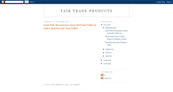 Desktop Screenshot of fairtradeproducts.blogspot.com