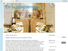 Tablet Screenshot of entuprovidencia.blogspot.com
