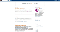 Desktop Screenshot of lankakauppakuje.blogspot.com