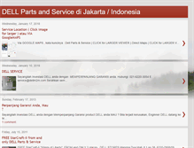 Tablet Screenshot of dellserviceindonesia.blogspot.com