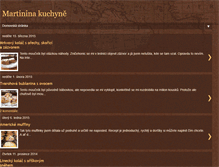 Tablet Screenshot of martininakuchyne.blogspot.com