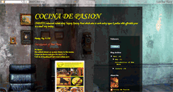 Desktop Screenshot of cocinadepasion.blogspot.com