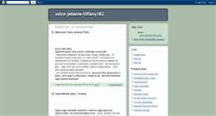 Desktop Screenshot of ostre-jebanie-tiffany182.blogspot.com