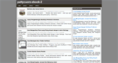 Desktop Screenshot of pattycuore.blogspot.com