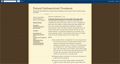 Desktop Screenshot of endometriosis-help.blogspot.com