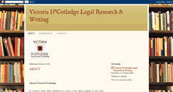 Desktop Screenshot of dcotledgelrw.blogspot.com