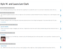 Tablet Screenshot of lauraleeandkyle.blogspot.com