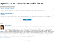 Tablet Screenshot of coatesandrea.blogspot.com