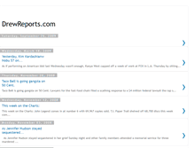 Tablet Screenshot of drewnews.blogspot.com