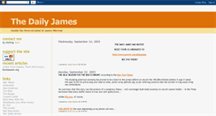 Desktop Screenshot of dailyjames.blogspot.com