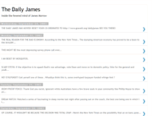 Tablet Screenshot of dailyjames.blogspot.com