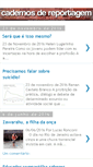 Mobile Screenshot of cadernosdereportagem.blogspot.com