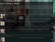 Tablet Screenshot of alininhasilveira.blogspot.com
