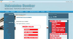 Desktop Screenshot of nekretninasombor.blogspot.com