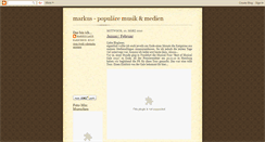 Desktop Screenshot of markuslaux.blogspot.com