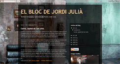 Desktop Screenshot of blogdejordijulia.blogspot.com