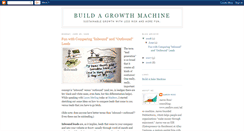 Desktop Screenshot of growthmachine.blogspot.com