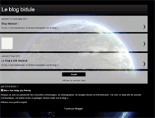 Tablet Screenshot of leblogbidule.blogspot.com
