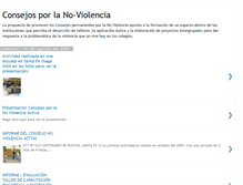 Tablet Screenshot of educacionporlanoviolencia.blogspot.com