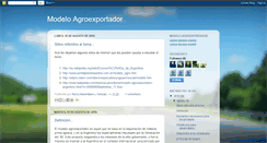 Desktop Screenshot of modeloagroexportador.blogspot.com