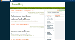 Desktop Screenshot of kluwansong.blogspot.com