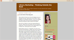 Desktop Screenshot of librarymarketing.blogspot.com