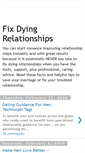 Mobile Screenshot of fix-dying-relationships.blogspot.com