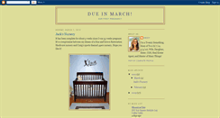 Desktop Screenshot of dueinmarch.blogspot.com