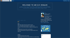 Desktop Screenshot of misterq4u.blogspot.com