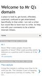Mobile Screenshot of misterq4u.blogspot.com