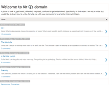 Tablet Screenshot of misterq4u.blogspot.com