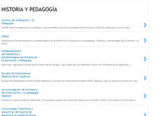 Tablet Screenshot of historiaypedagogia.blogspot.com