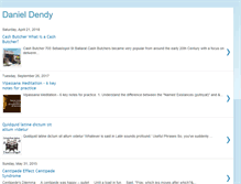 Tablet Screenshot of danieldendy.blogspot.com