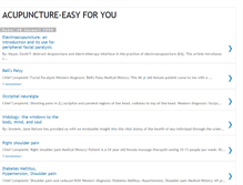 Tablet Screenshot of acupunctureeasy.blogspot.com