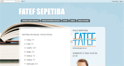 Desktop Screenshot of fatefsepetiba.blogspot.com