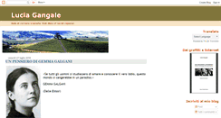 Desktop Screenshot of luciagangale.blogspot.com