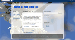 Desktop Screenshot of nourishmindbodyandsoul.blogspot.com