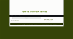 Desktop Screenshot of fernleyfarmersmarket.blogspot.com