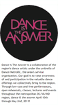 Mobile Screenshot of danceistheanswer.blogspot.com