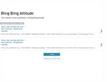 Tablet Screenshot of blingbling-attitude.blogspot.com