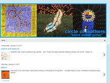 Tablet Screenshot of circleoffeathers.blogspot.com