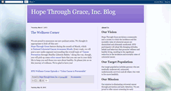 Desktop Screenshot of hopethroughgrace.blogspot.com