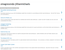 Tablet Screenshot of emagrecendo-jillianmichaels.blogspot.com