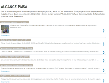 Tablet Screenshot of alcancepaisa.blogspot.com