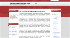 Desktop Screenshot of essayscompare.blogspot.com