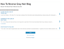 Tablet Screenshot of how-to-reverse-gray-hair.blogspot.com