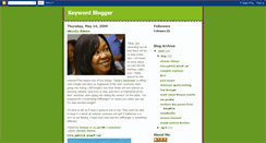 Desktop Screenshot of keywordblogger.blogspot.com