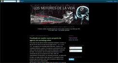 Desktop Screenshot of losmotoresdelavida.blogspot.com