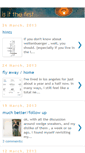 Mobile Screenshot of isitthefirst.blogspot.com