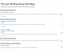 Tablet Screenshot of loftwritingcenter.blogspot.com